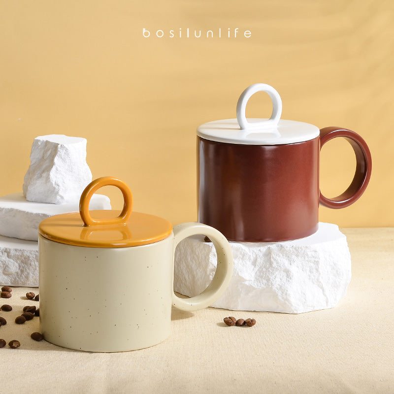 Nordic Moments Mug With Lid Sustainable Ceramic