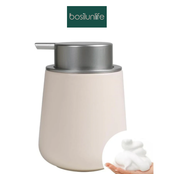 Bosilunlife Ceramic Foaming Soap Dispenser - 12 Oz-Foam