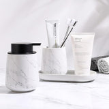 BosilunLife Bathroom Accessories Set 3 pcs -Marble