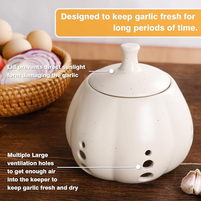 Garlic Keeper Sustainable Ceramic