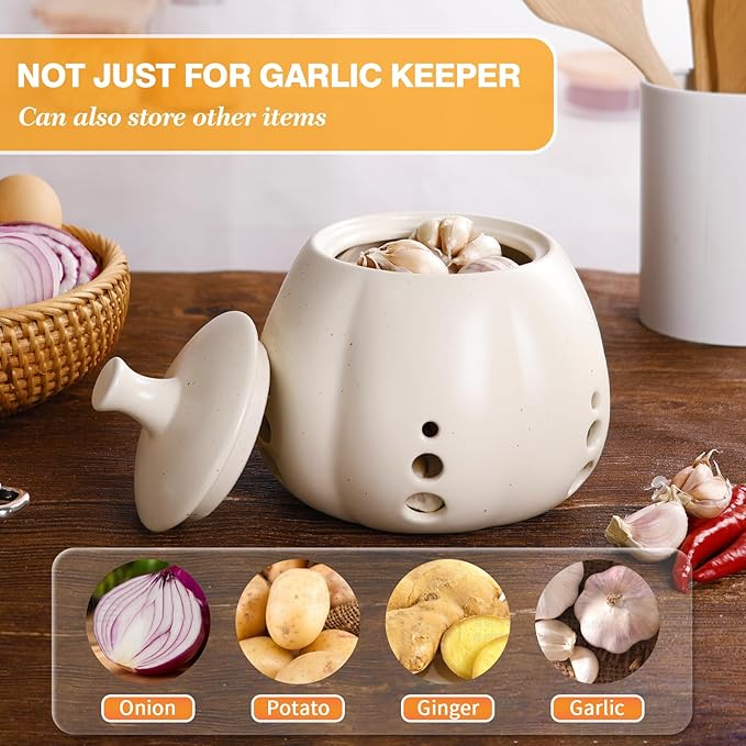 Garlic Keeper Sustainable Ceramic