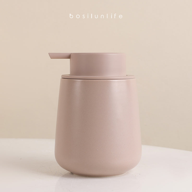 liquid soap dispenser-khaki