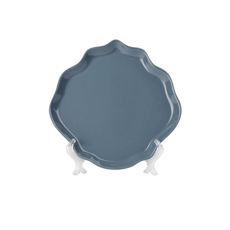 blue flat plate